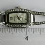 Working  Cote d Azur Sparkly Watch; 7.7" Silver Sparkly Band New Battery Image 6