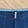 Ladies button up jeans Image 3