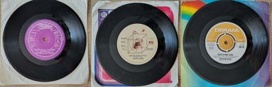 Lot of 3 Vinyl Singles - Moody Blues, Peter Gabriel & Procol Harum EX+ Original Pressings