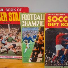 Vintage football annuals bundle