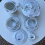Limoges porcelain tea cups & saucers etc. Image 5
