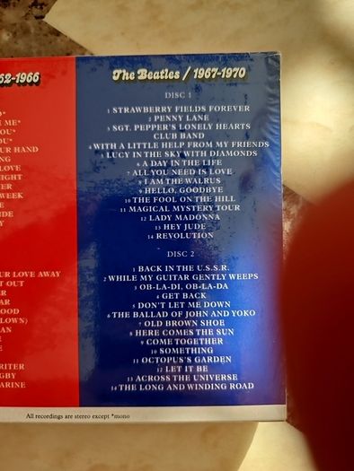 The Beatles 4CD Boxset  - 1962-1966 / 1967-1970  NEW