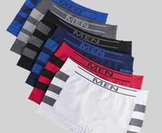 Men Boxer Shorts, One Size, 3 pieces for 10 euros.