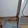 L shape under table PC holder Image 2