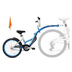 Bike trailer attachment.Weeride Pro Pilot Aluminium Tagalong Trailer Bike Seat