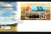 2006 Great Britain Celebrating Scotland Commemorative Stamps Miniature Sheet First Day Cover (FDC)