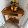 Wooden corner table Image 2