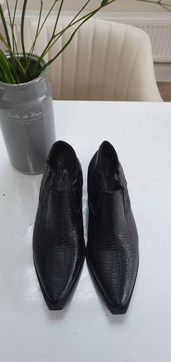 Seven7 black shoe boots Sz 7.5 - Bnwot Rrp 59.99