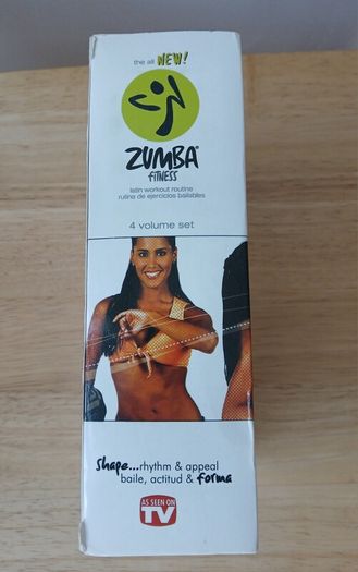 Zumba Fitness 4 Volume DVD Set - Beginners, Power, Advanced, Abs Buns & Thighs