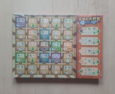 Escape Roll & Write Board Game Temple Adventure Sheets
