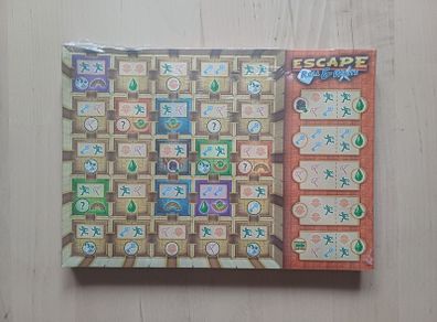Escape Roll & Write Board Game Temple Adventure Sheets