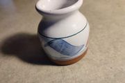 Small Pottery Bud Vase No Stamp.