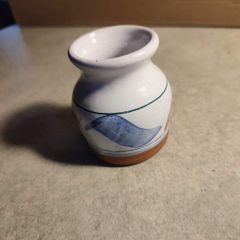 Small Pottery Bud Vase No Stamp.