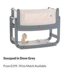 Snuzpod 2 bedside cot