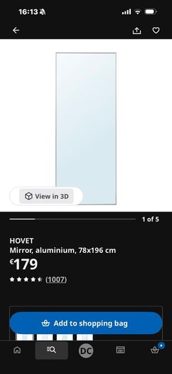 IKEA Hovet Mirror