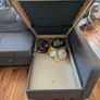 Pull out couch/Sofa bed with storage Image 3