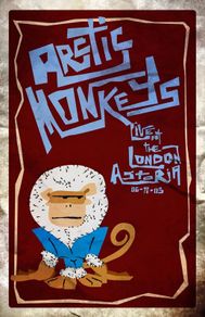 Arctic Monkeys - London Astoria 2005 - Rare Mini Print/Poster