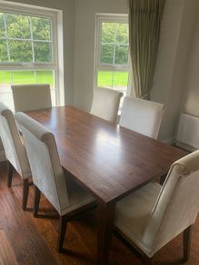 Dining Room Table & 6 chairs