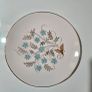 Vintage Pastel Pink Fine Bone China Blue Star Teacup Trio Set Image 10