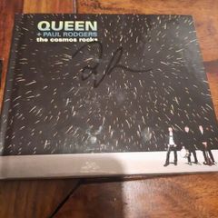 QUEEN: The Cosmos Rocks -CD and DVD (Autographed by Taylor Hawkins of Foo Fighters)
