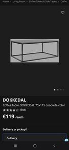 coffee table