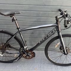 Carrera hybrid flat bar road bike