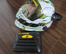 ESAB Sentinel A60 Air "Ghost" special edition with EPR-X1.1 PAPR. Welding mask and air fed system.