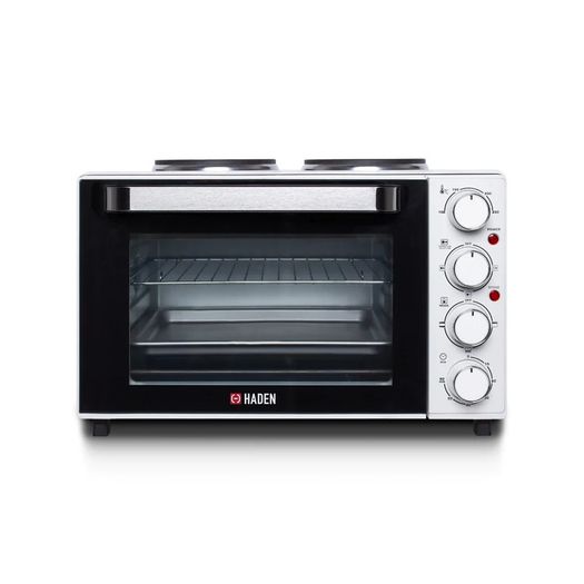 25 Litre Table Top Oven Mini Oven with Double Hotplates