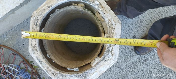 Old chimney pot