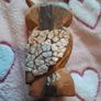 Mosaic wooden owl Image 2