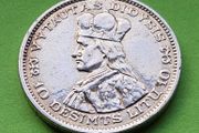 Lithuania 1936 year Silver 10 Litu.