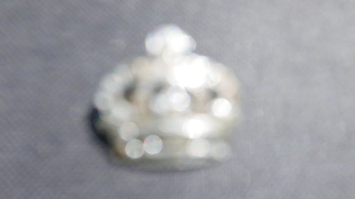 Vintage Crown Memorial Brooch