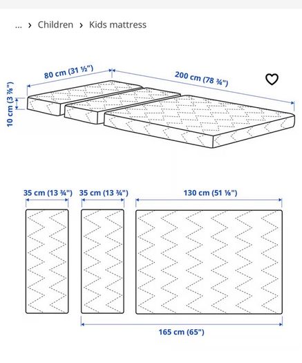 ikea kids bed sundvik - extendable