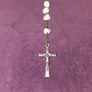 Italian made Stone Rosary Beads Image 2