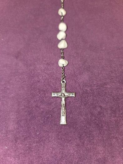 Italian made Stone Rosary Beads
