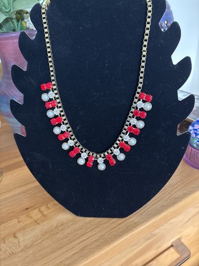 Necklace - Crystal/Pearl