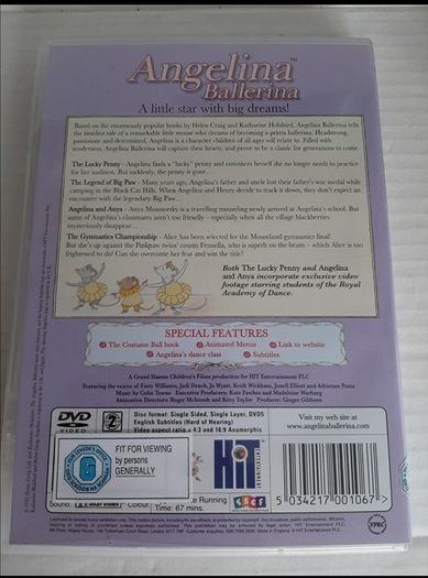 New vintage Angelina ballerina CD