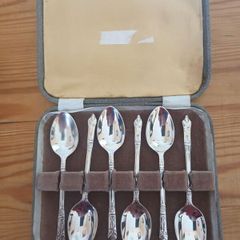 6 NEWBRIDGE Apostle Tea/Coffee Spoons