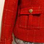 Stunning Military Style Red Jacket, New Image 7