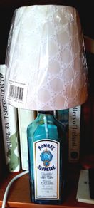 Bombay Sapphire Gin Lamp
