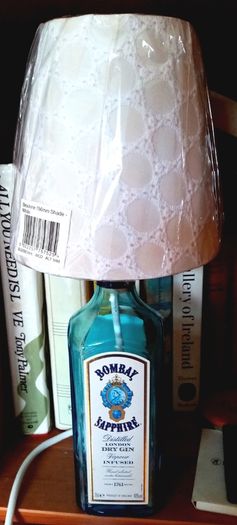 Bombay Sapphire Gin Lamp