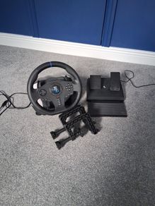 Steering wheel and Pedal set