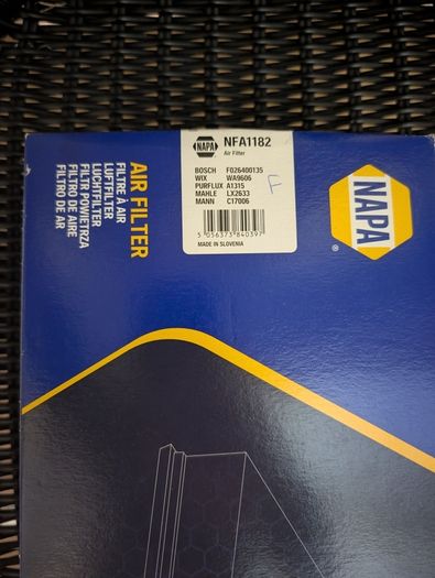 Napa air filter