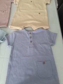 New baby boy rompers from Next .0-3months .with tags .Came as a set but none were worn .12 euro