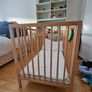 Cot with matress Image 3