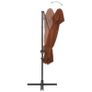 Cantilever Umbrella with Double Top Terracotta 250x250 cm Image 6