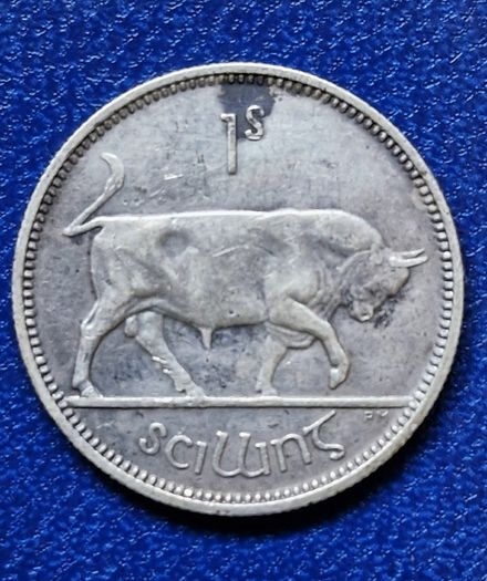 Ireland 1935 Silver Shilling coin
