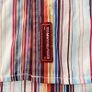 Tommy Hilfiger Red Label Y2K Multicolor Rainbow Short Sleeve Shirt M Image 7