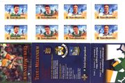 2000 Ireland GAA Team of the Millennium (Waterford &amp; Offaly &amp; Limerick) Self-adhesive Commemorative Stamps Booklet Mint Never Hinged (MNH)