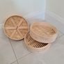 Bamboo steamer 2 tier 26cm diameter Image 2